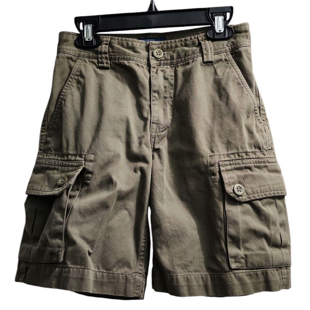 Ralph Lauren Polo Kids Khaki Cargo Shorts Outdoor Adventure‎ Ready Size 8